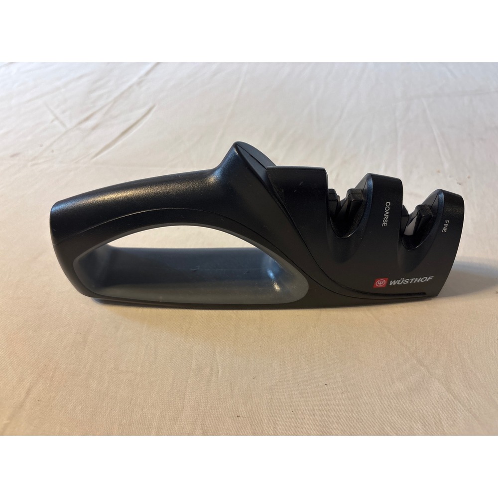Wusthof Knife Sharpener Kitchen Tool‎ OS Black Excellent 2-Stage Handheld 2922